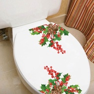 Jing 3d Bintang Pohon Natal Toilet Stiker Dinding