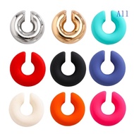 All Fashion Chunkys Ear Cuffs Earrings  Piercing Clip On Cartilage Hoop Earring Thick Round Huggie F