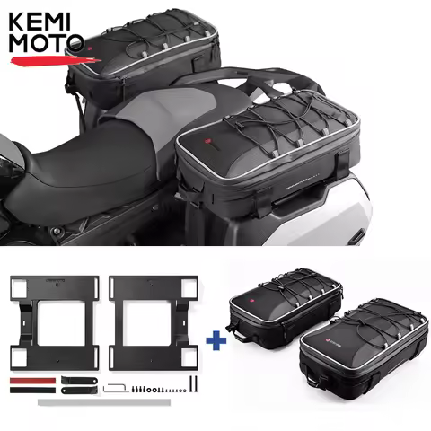 KEMIMOTO For BMW R1300GS 1300GSR 1300 Vario Luggage Pannier Carrier Rails Motorcycle Vario Case Lugg