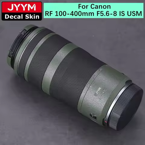 Lens Sticker For Canon RF 100-400mm F5.6-8 IS USM Vinyl Wrap Film Anti-Scratch Protector Coat RF100-