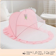 READY: Baby bed mosquito net cover, children's bed mosquito net, foldable baby mosquito net