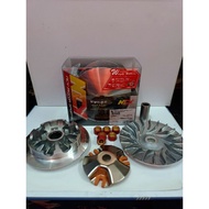 NCY RACING FRONT PULLEY SET 12G NVX NMAX NVX155 N-MAX RACING FRONT PULLEY SET & AL FAN NCY AEROX 155