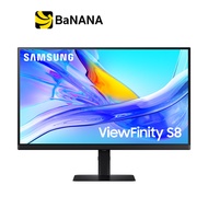จอมอนิเตอร์ SAMSUNG ViewFinity S8 LS27D804UAEXXT (IPS 4K USB-C) by Banana IT ViewFinity S8 One