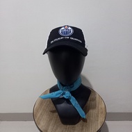 TOPI TRUCKER JARING NHL OILERS SECOND GOOD CONDITION ORIGINAL