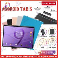 2025 New Ready Stock Android TABLET Tab S (6GB RAM + 128GB ROM) / TAB 7s (2GB RAM + 16GB ROM) FREE 4