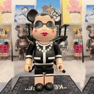 【新品鉅惠來襲】bearbrick1000%香奈暴力熊公仔手辦積木熊潮玩偶盲盒客廳大擺件