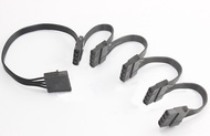 Molex IDE 4 Pin Extension PSU Wire cable 2 ways 3 ways 4 ways 5 ways Extender Power Supply Cables