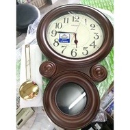 ORIGINAL ORIENT WALL CLOCK OE 035 16MELODY. FREE BATTERY. QUARTZ.