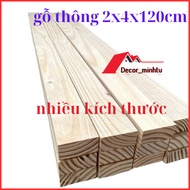 Cheap Pre-planed Pine Wood Slats, 2cm x 4cm Thick x 1m2 Long, Sawn Pine Wood Slats Used as Decorativ