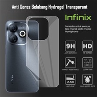 Hydrogel Back INFINIX SMART 9 8 8 Pro 8 Plus 8 HD 7 HD 6 6 HD 6 Plus 5 4 4C 3 Plus / GT 10 20 PRO AN
