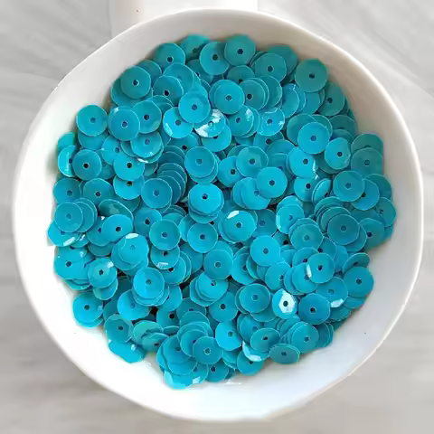 10g/20g/50g/3mm 4mm 5mm 6mm 8mm 10mm PVC French Matte Concave Round Sequins Loose Cup Sequins DIY Se