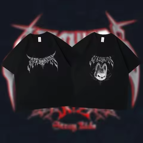 KPOP DominATE Tour Merch FELIX BANGCHAN CHANGBIN HYUNJIN SEUNGMIN LEE KNOW Cotton Short Sleeve Funny