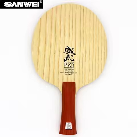 Original SANWEI V5 Pro Table Tennis Blade 7-ply Pure Wood OFF+ Ping Pong Blade Professional Offensiv