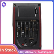5-Band Tone Controls EQ Equalizer Tuner PS-500 5-Band Acoustic Guitar EQ Preamp Equalizer Pickup Aco