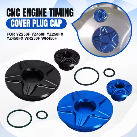 YFZ450X YFZ450R Engine Timing Cover Plug Cap For Yamaha TTR125/LE TTR230 YZ250F YZ450F YZ250FX YZ450
