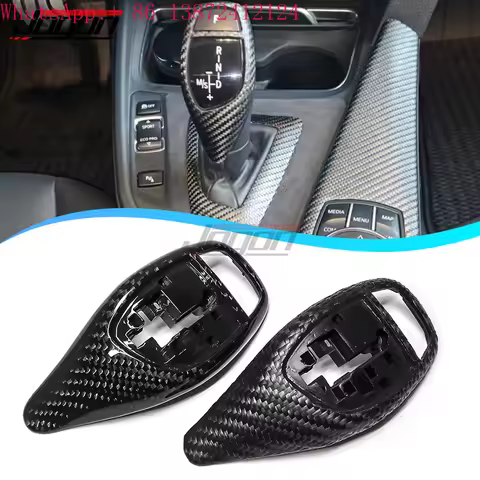 Replacement fo W 1 2 3 4 5 6 7 X3 X4 F20 F30 F31 F34 X3 F25 X4 F26 Carbon Gear Shift Panel Frame Gea