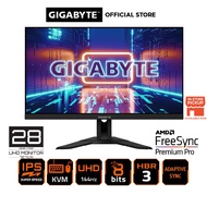 GIGABYTE M28U 28" GAMING MONITOR ( 28" SS IPS / UHD 4K / 144Hz / HDR400 / 1ms GTG/2ms MPRT / FreeSyn