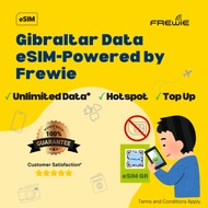Gibraltar eSIM Data Roaming | High-Speed Data | Topup Available | QR Code via Email | Gibtelecom