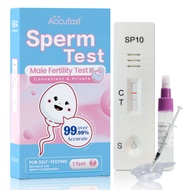 ACCUFAST Sperm Test Kit For Male Pregnancy Preparation Accuracy 99% Sperm Count Test