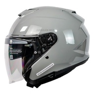 HJC i31 N GREY GLOSSY HALF FACE HELMET