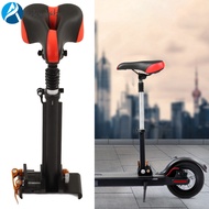 [okwish] Electric Scooter Seat Saddle Foldable Adjustable Universal Punch Free Scooter Seat Replacement For Xiaomi M365