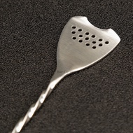 Japanese Style Wine Set Fine Threaded Long Bar Spoon Filter Stirring Spoon Mixing Stick Cocktail Bar