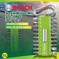 Bosch 21pcs Screwdriver Bit Set 25mm Bit & Bit Holder for Drill 2607002823