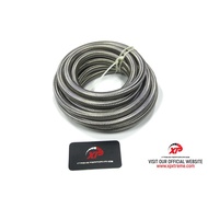 BRAIDED HOSE STAINLESS STEEL AN6 (1M)