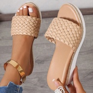 Platform Slippers for Women Slides Casual Wedges High Heels