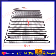แผงระบายความร้อนตู้เย็น เเผงคอล์ยร้อน 1/8 HP ขนาด 110x43cm (เหมาะสำหรับตู้เย็นขนาด 4-5Q) อะไหล่ตู้เย