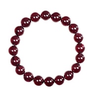 【正佳珠寶】石榴石 頂級紫牙烏 9.4-9.8mm 紫牙烏石榴石手珠