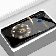 Casing hp For Samsung M31 M21s F41 M23 5G M30s M21 M20 A11 M11 M10 Case Casing Dragon Gold Pattern H