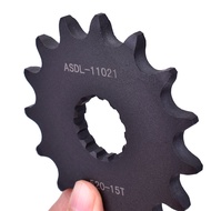 Yz> ASDL 520 15T Motorcycle Engine Front Sprocket For Yamaha TZR250 YZF-R25 R3 MT-03 25 FZ400 WR250 
