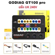 กล่องแยก OBD2 GT100 godiag พร้อมจอแสดงผลอิเล็กทรอนิกส์ที่ใช้ในปัจจุบันกับ xhorse VVDI2 autel IM608 l
