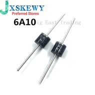 100pcs Rectifier Diode 6A 1000V R-6 6A10,guaranteed quality