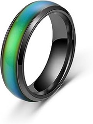 Mood Ring for Women and Kids Temperature Sensitive Color Changing Jewelry Gift, Fun Fashion Accessor