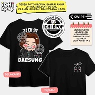 KANG DAESUNG T-SHIRT (FRONT, BACK PRINT) BIGBANG VIP KPOP