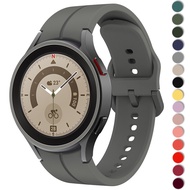 [HOT JUXXKWIHGWH 514] สายซิลิโคนสำหรับ Samsung Galaxy Watch 4 40มม. 44มม. Watch5/5 Pro 45มม. กีฬา Correa สร้อยข้อมือ Galaxy Watch4คลาสสิก42มม. 46มม.