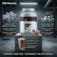 HD Muscle ProHD 100% Grass Fed Whey Isolate 2.1 lbs ( 30 Servings ) - 4.4lbs ( 64 Servings )