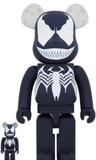 Bearbrick 100%+400% Marvel Venom 毒魔