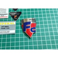 Federal emblem plus federal street cat ss sticker