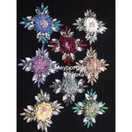 Iron on patch.iron on Bunga .hotfix 6cmX6cm RM10.80