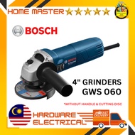 BOSCH 4 ANGLE GRINDER 670W GWS060 CUTTING POLISH MACHINE MESIN PENCANAI POTONG BESI