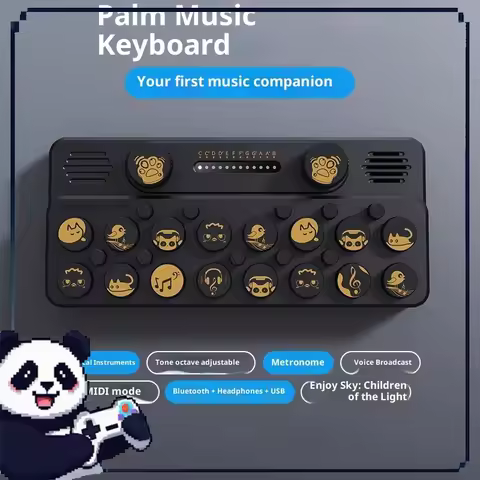 EasyPlay Custom Pocket Music Keyboard Wireless Bluetooth Electronic Piano MIDI Instrument Electronic