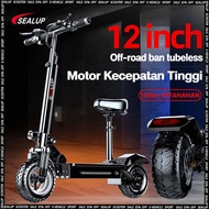 Garansi Lokal Sepeda Listrik SEALUP Q7 off-road scooter listrik dewasa 1000W Skuter Elektrik max 55K