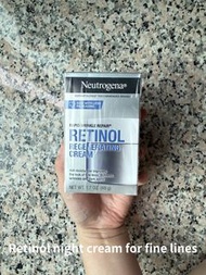 Neutrogena Rapid Wrinkle Repair Retinol Face Moisturizer 1.7 oz 48g (Fragrance‑Free)