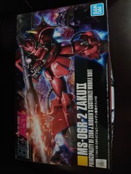 Hg 1/144 ms 06r-2 zakuII johnny riden's custom 尊尼專用 渣古