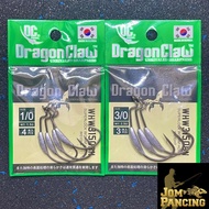 【Jom Pancing】DC DRAGON CLAW WORM HOOK JIG HEAD SP YES Soft Bait Lure Plastic,Mata Kail