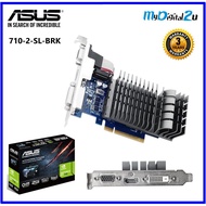 ASUS GeForce® GT 710 2GB DDR5 Graphic Card (710-2-SL)