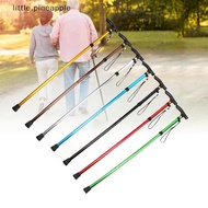 [Pine] Walking Cane Elder Cane Adjustable Folding Canes Collapsible Senior Sticks Elder Crutches For